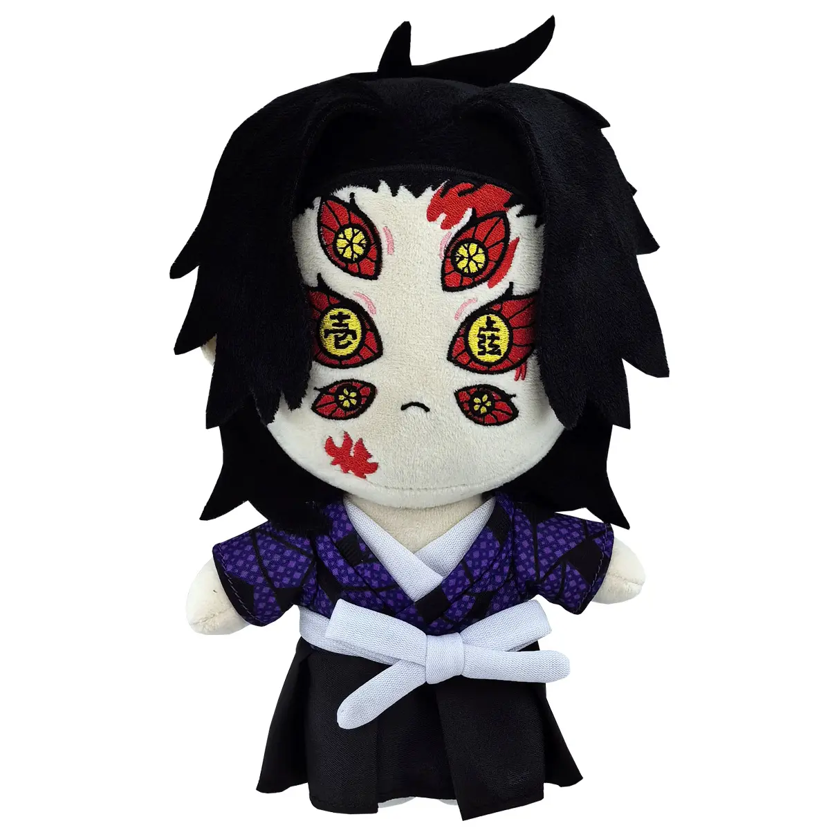 Plush Doll Toy Akaza Cosplay Anime Demon Slayer: Kimetsu no Yaiba Tsugikuni Yoriichi Kokushibo Cute Soft Stuffed Pillow 20cm