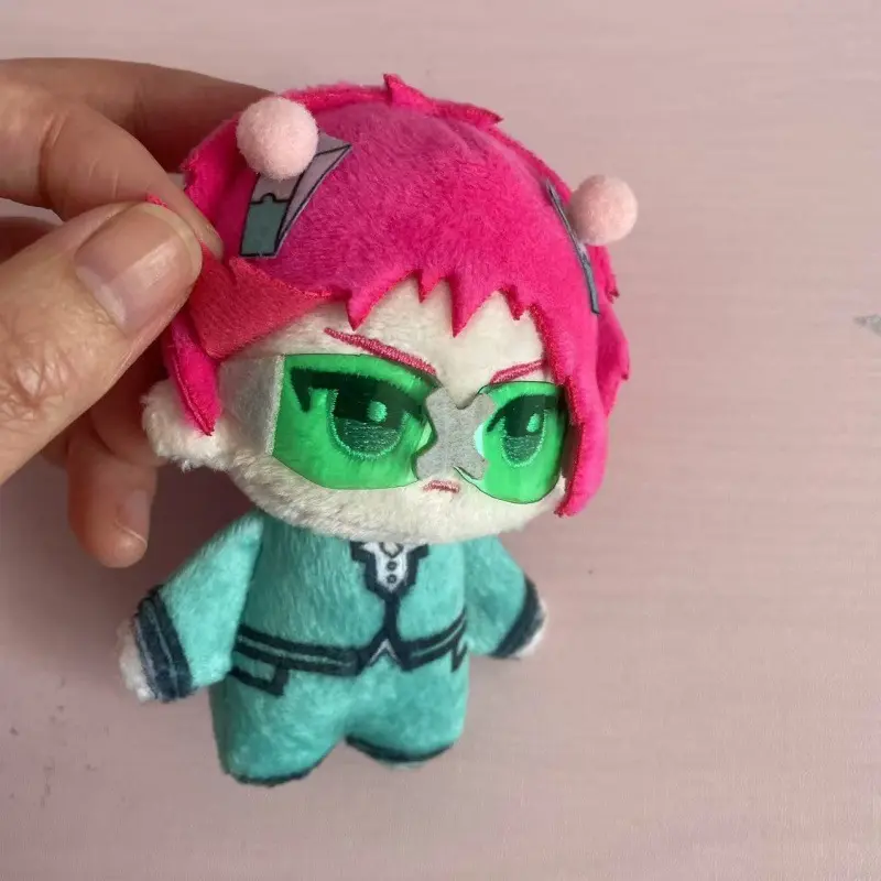 10cm Saiki Kusuo Plush Doll Pendant The Disastrous Life of Saiki K Cosplay Cute Soft Stuffed Toy
