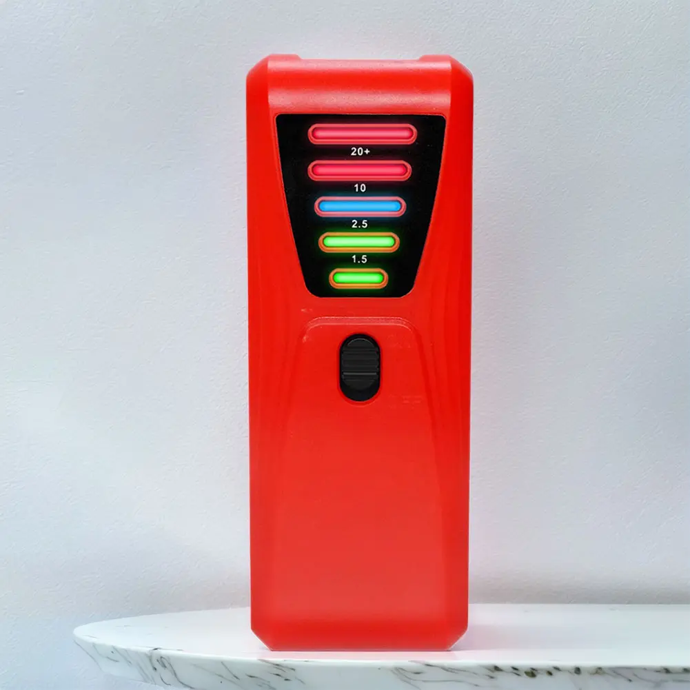 EMF Meter Electrical EMF Detector with LED Light Paranormal Investigation Equipment Battery Powered for Industrial Construction