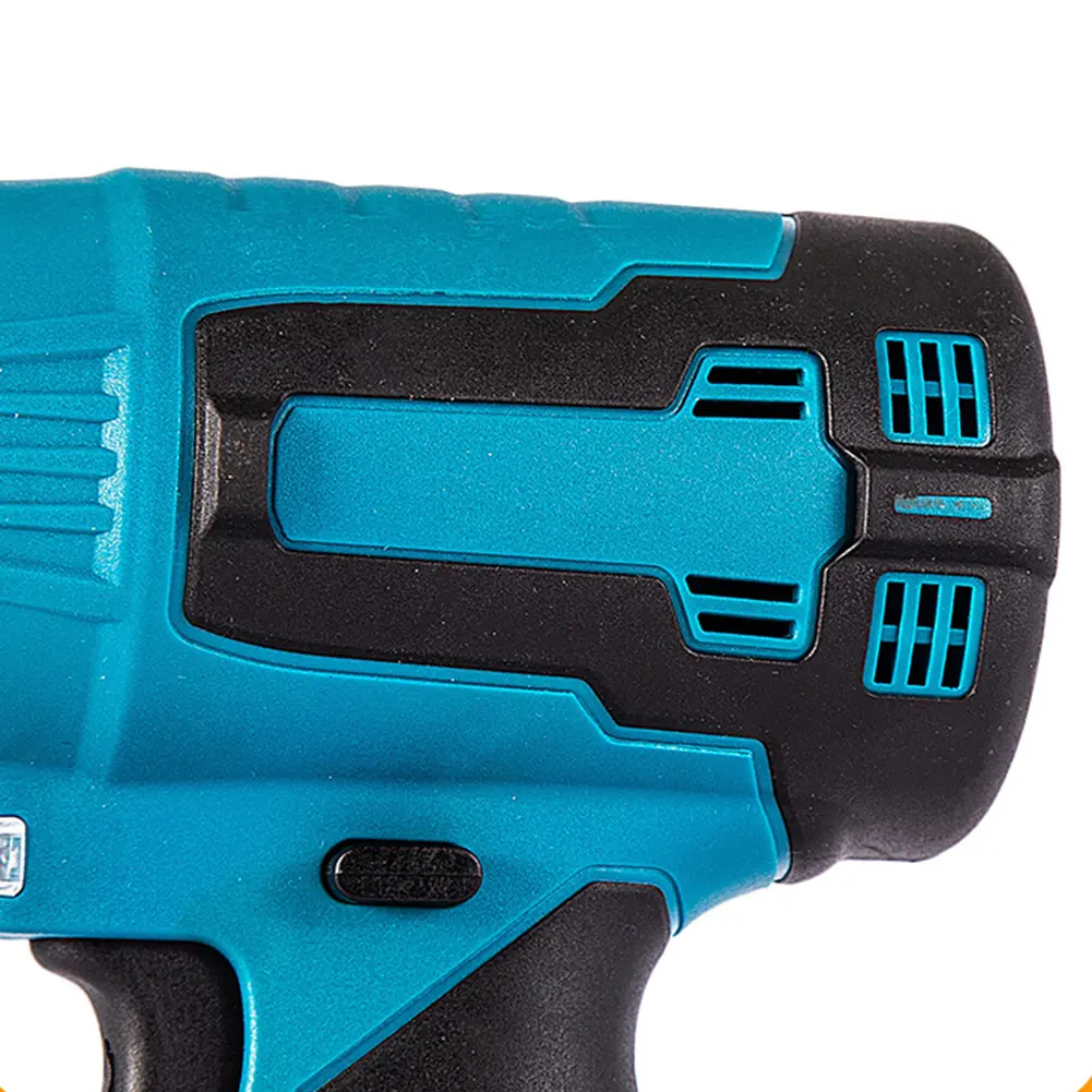Cordless Hot Air Gun Handheld Hot Air Gun with 3 Nozzles Heat Gun Home Shrink Wrapping Tool 0-500℃ LED Light for Makita Battery