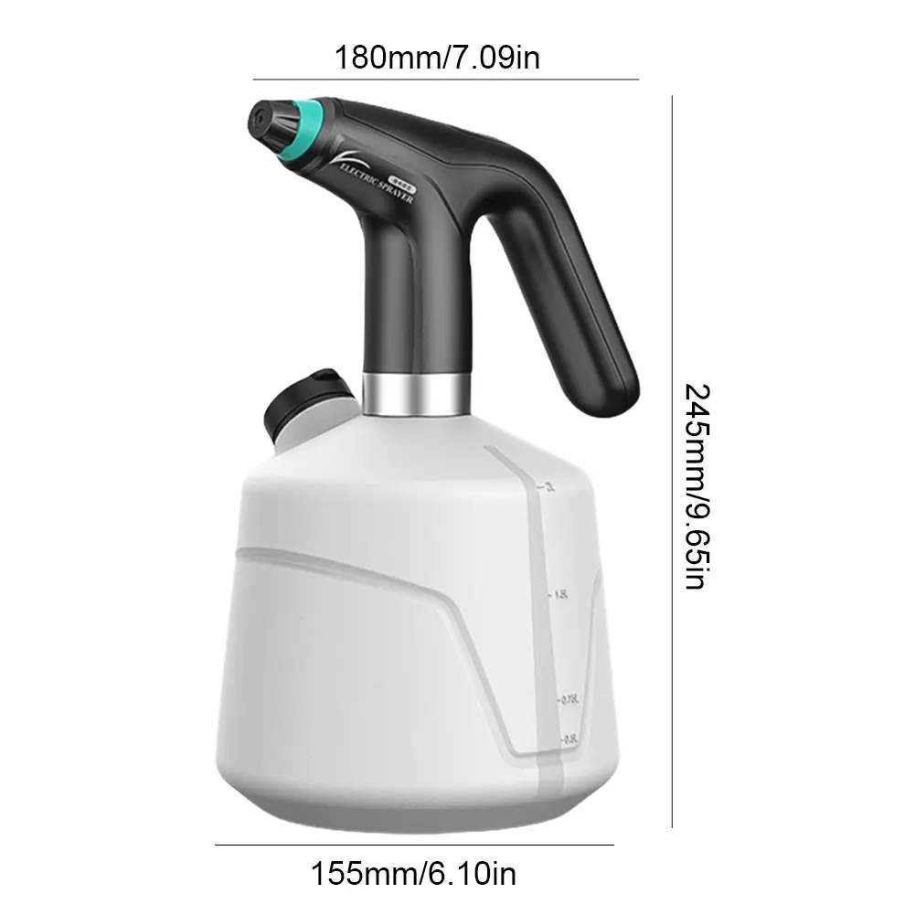 2L Pesticide Garden Sprayer 360° Adjustable Nozzle Garden Sprayer Bottle Household Watering Bottle for Agricultural Irrigation