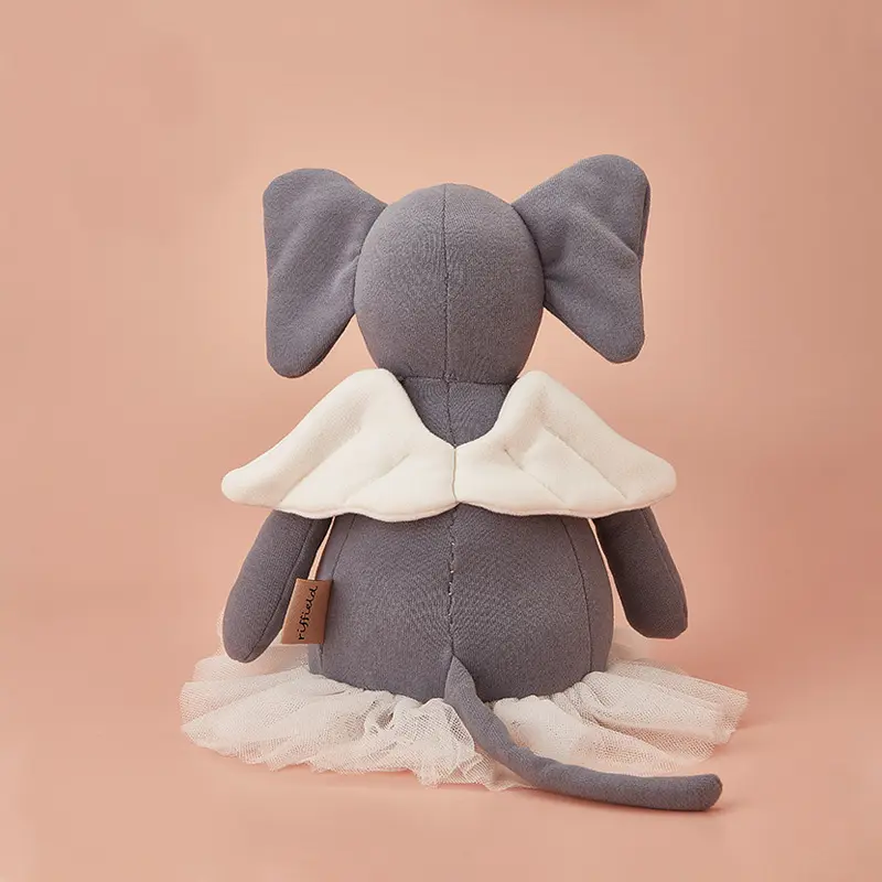 40cm Stuffed Animal Toys Plush Long Legs Unicorn Hippos with Tutu Dress Baby Cuddle Sleeping Dolls Birthday Toy for Children