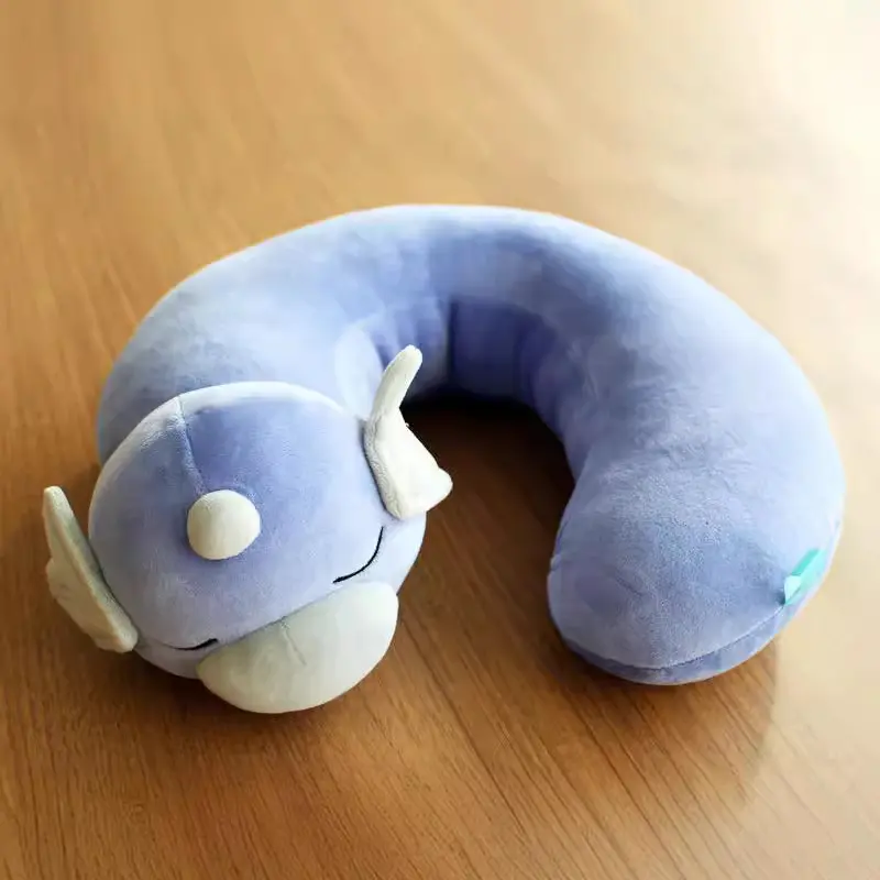34CM Pokemon Plush Anime Dratini U Neck pillow Cute Dragon Toys Fun Toys For Kids Gifts