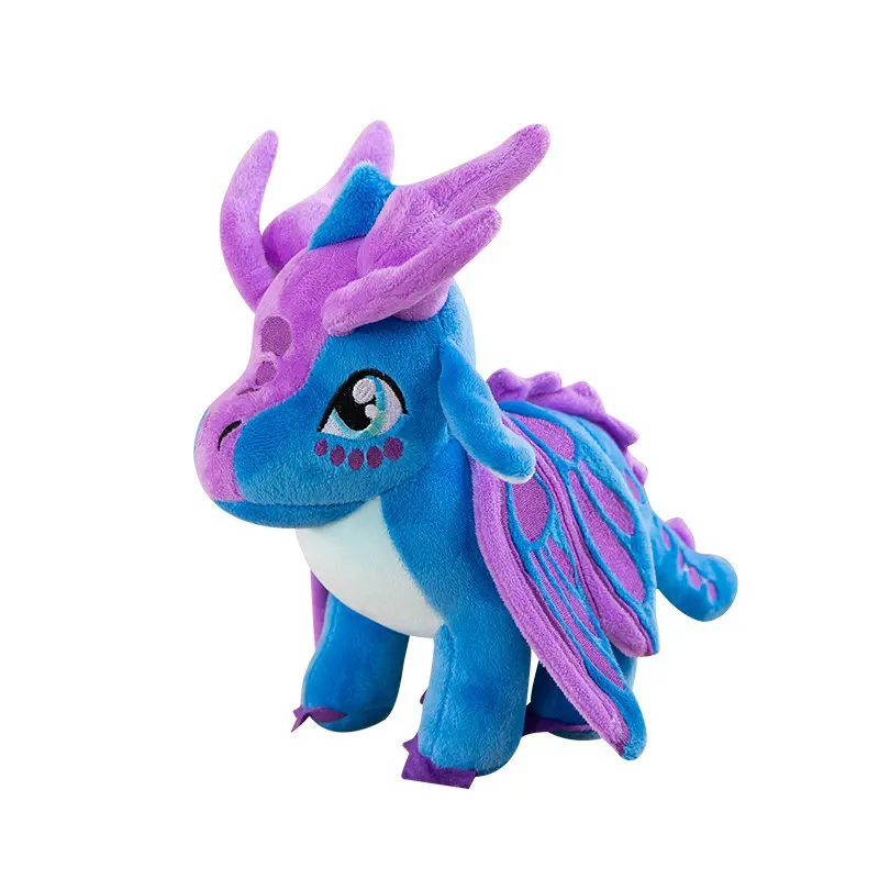 New Fire Dragon Plush Toy Wings Of Fire Dragon Cute Plush Toy Trendy Plush Ornament For Collection And Christmas Gift Giving