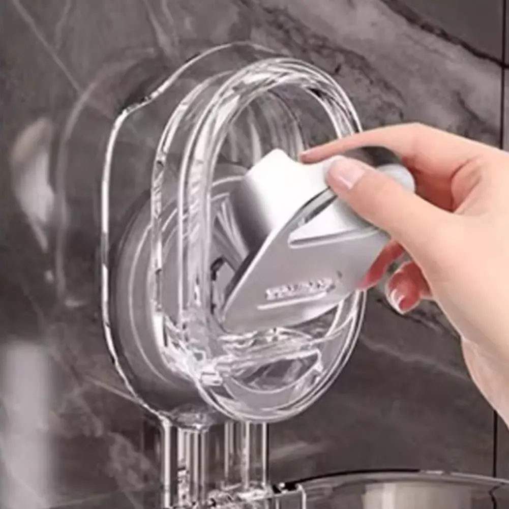 No-Drill Bathroom Suction Storage Box Large Capacity & Strong Load-Bearing Hanging Shower Shelf Shower Caddy for Bathroom