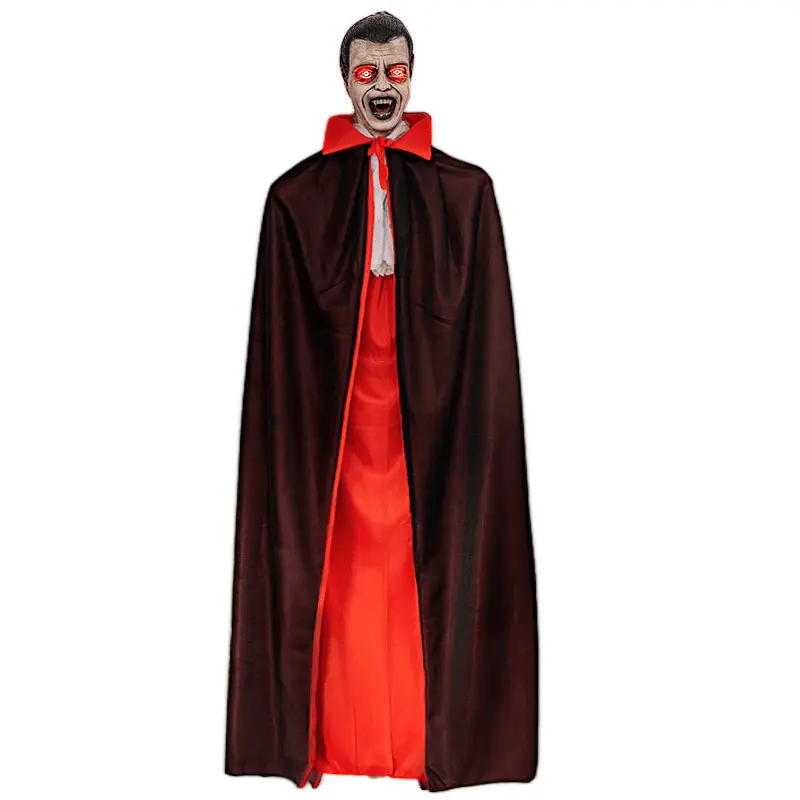 Halloween Horror Vampire Decoration Voice-Activated Eyes Glowing Vampire Scary Vampire House Bar Party Scene Decoration