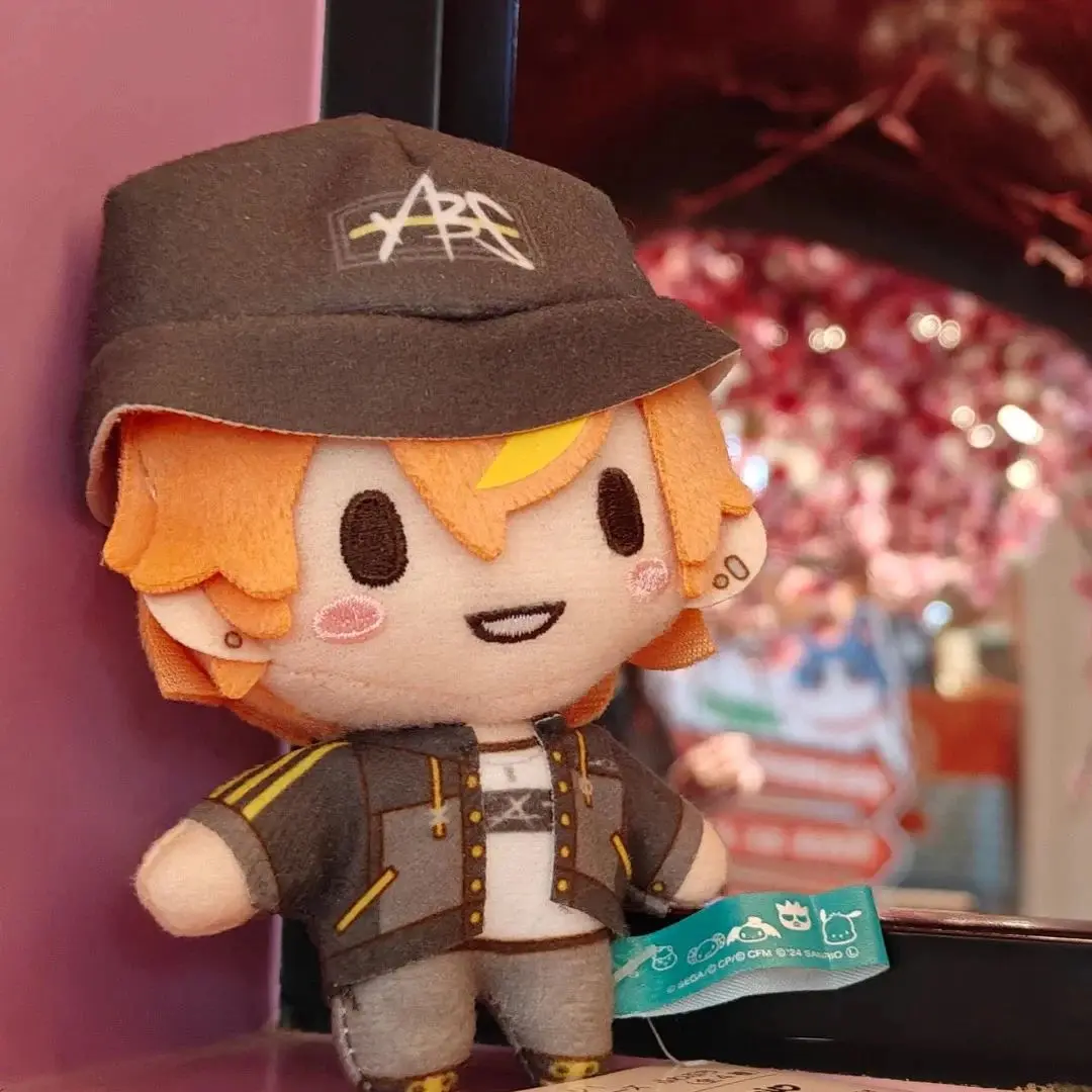 10cm Pjsk Plush Toy Keychain Project Sekai Shinonome Akito Stuffed Plush Doll Aoyagi Toya Pendant Backpack Bag Decor Gift