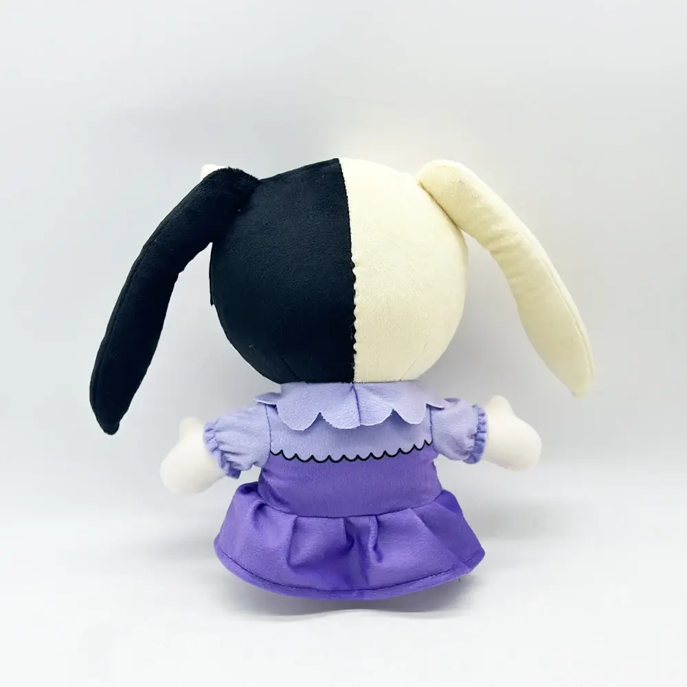 23cm Hello Kitty Melanie Martinez Purple Dress Plush Doll Figure Stuffed Toys Cute Boys Girls Birthday Gifts