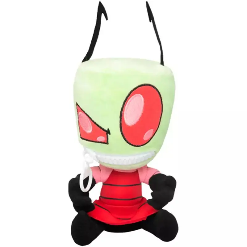 New Zim Dib Zippermouth Invader Plush Anime Figure Toys Soft Plushie Peripherials Stuffed Dolls Toy Collectibles Custom Gifts