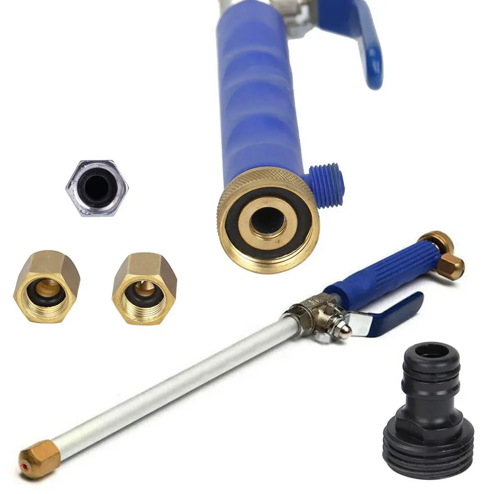High Pressure Washer 2-in-1 Manual Operation Washer Leak-Proof Portable Car Washer Gun for Lawn Yard Home Garden Cleaning Tools