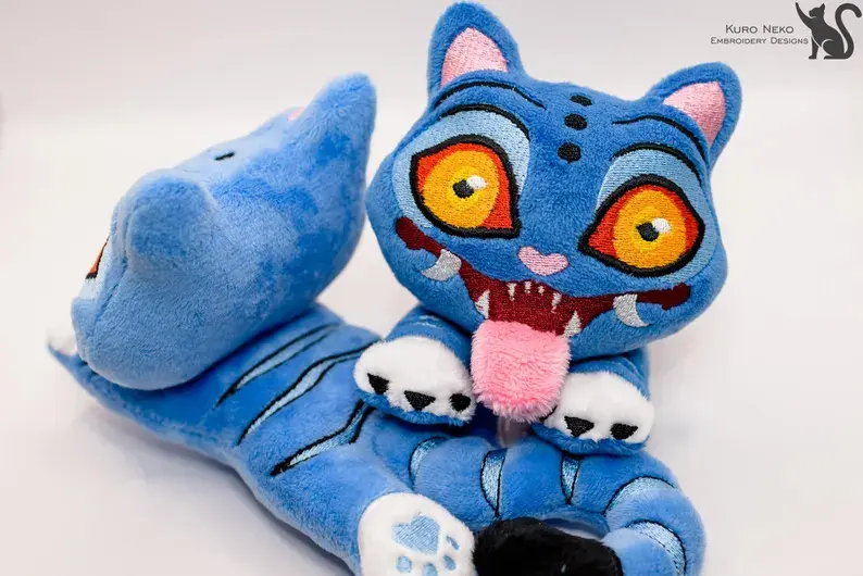 New Kpop Demon Hunters Tiger Anime Figures Doll Stuffed Game Soft Pillow Doll Kawaii Room Decoration Toy Kids Gifts