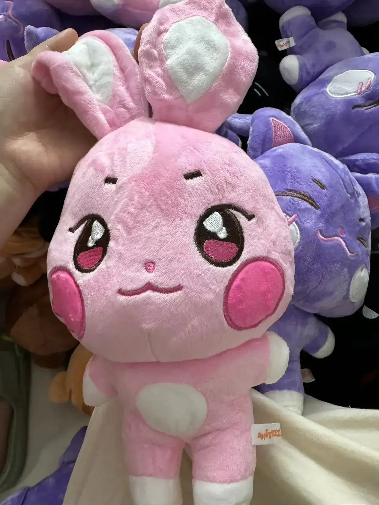 10/30cm  ATEEZ Store Doll  Aniteez Cartoon Kawaii Keychain Stuffed Animals Plushies Toy Korean Room Decor Decorative Gifts