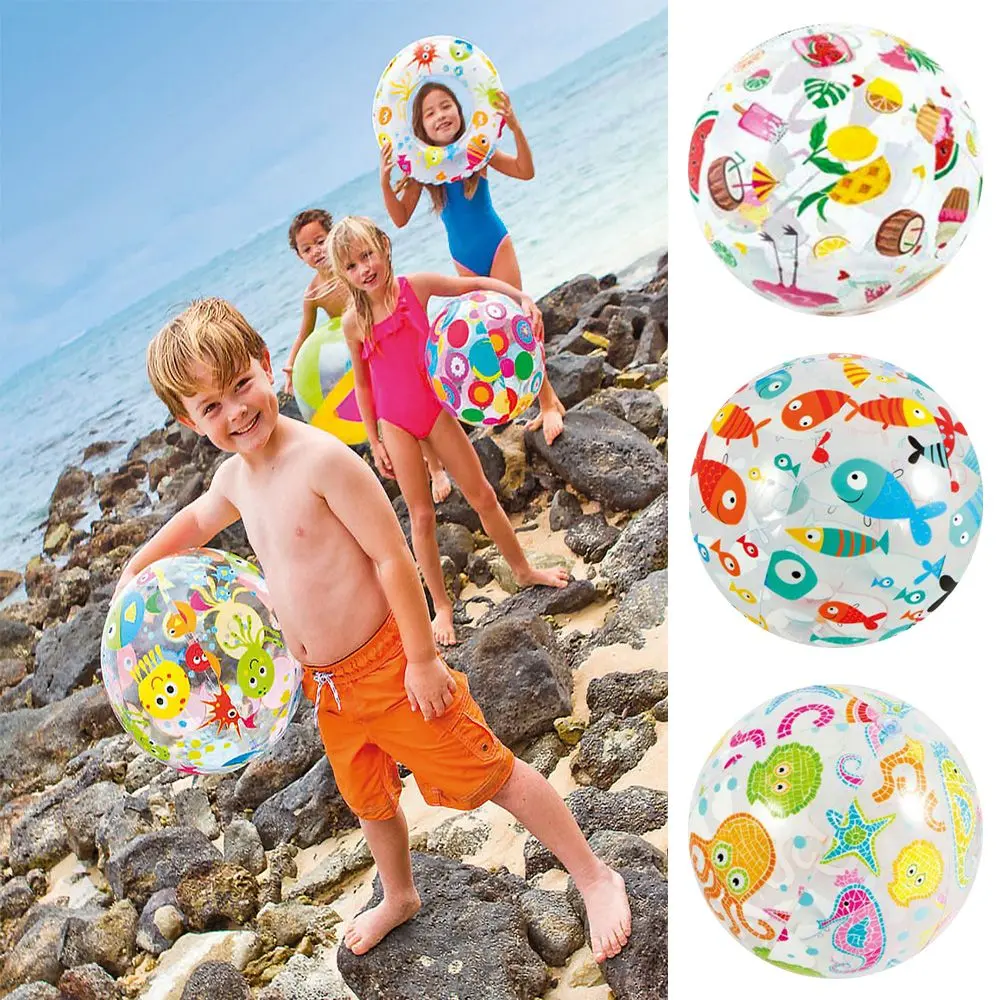 Gifts Kids Indoor Outdoor For Swimming Pool Garden Inflatable Ball Inflated Toys Beach Balls Volleyball