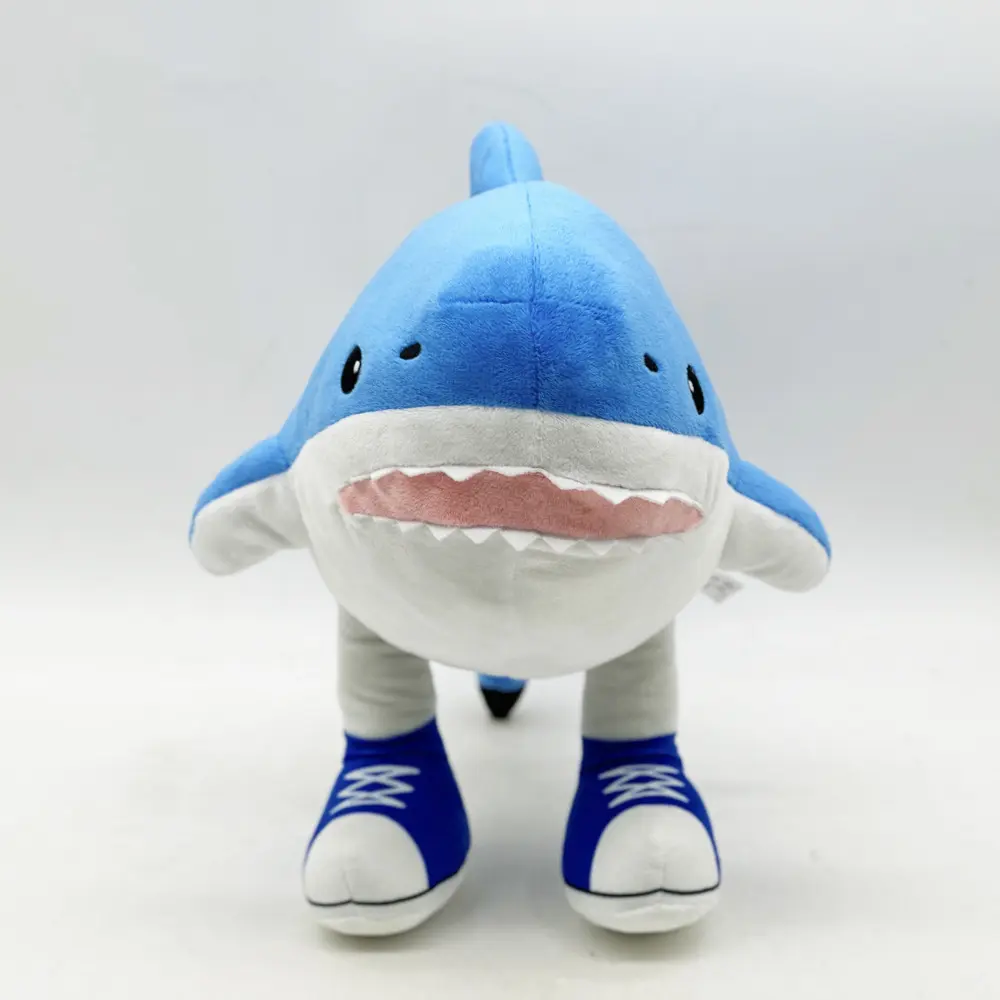 30cm Italian Brainrot Tralalero Tralala Plush Doll Anime Stuffed Soft Cushion Pillow Peripheral Toy Fans Custom Gift