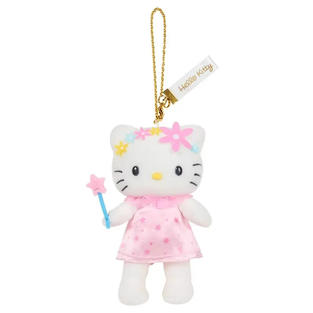 50th Anniversary Museum Kitty 18CM Pendant Keychain Plush Doll Toy