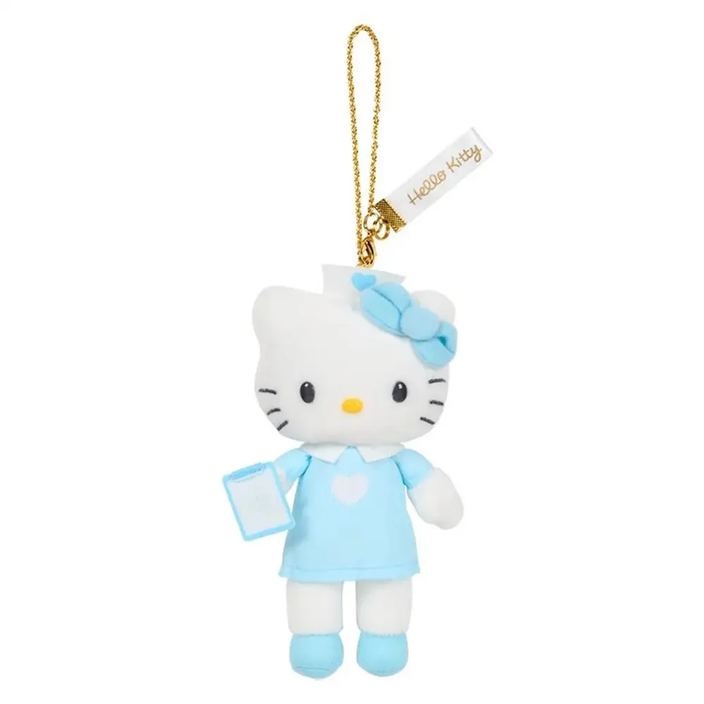 50th Anniversary Museum Kitty 18CM Pendant Keychain Plush Doll Toy