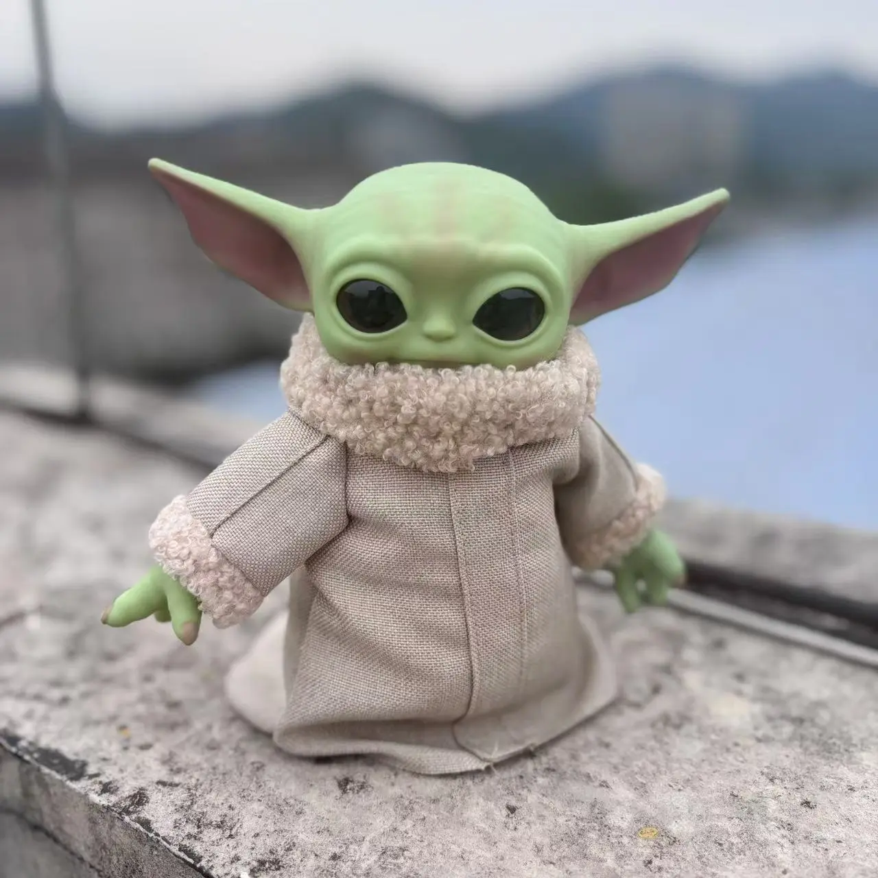 Movie Star Wars Mandalorian Baby Yoda Plush 17cm Toys