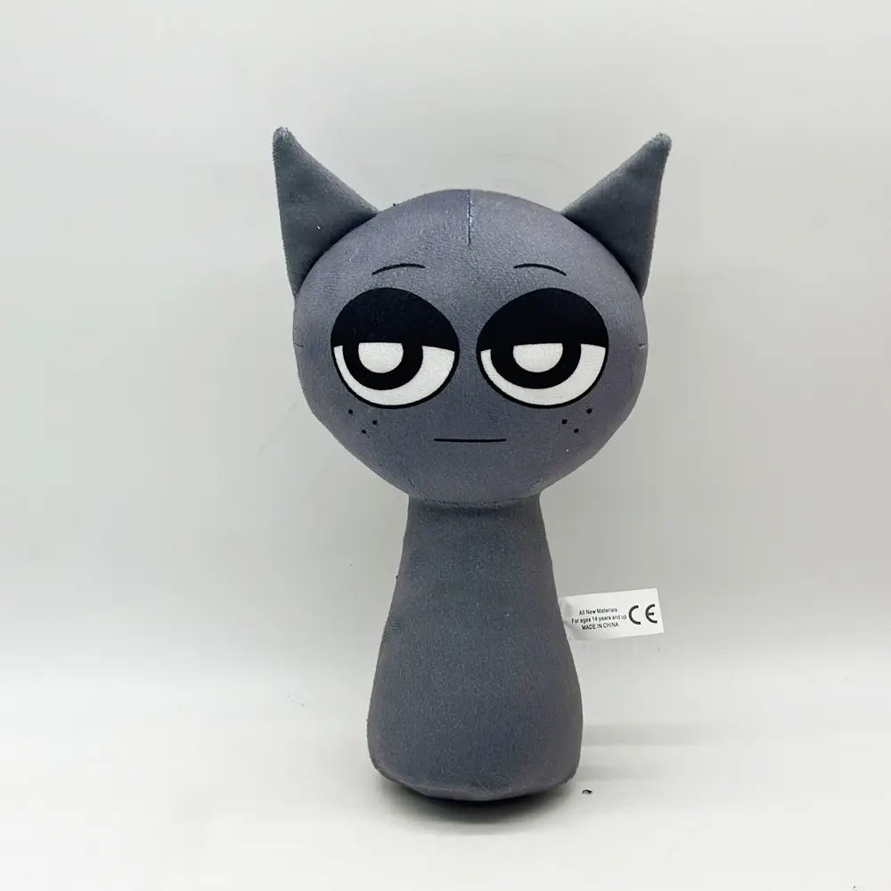 Sprunki Plush Toys Wenda Gray Black Pinki Tunner Game Plushies Stuffed Doll Cute Kids Boys Girls Christmas Gifts