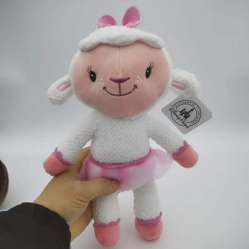 Original Doc McStuffins Plush Toys,Dottie girl Cute Blue Dragon And Lambie Sheep Soft Kids Doll For Birthday Gift
