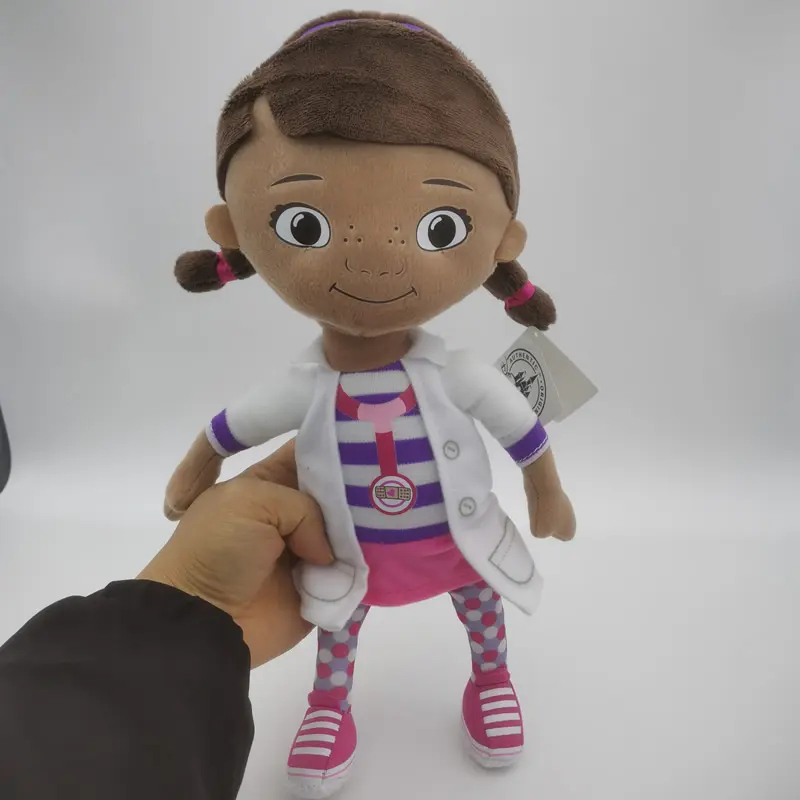 Original Doc McStuffins Plush Toys,Dottie girl Cute Blue Dragon And Lambie Sheep Soft Kids Doll For Birthday Gift