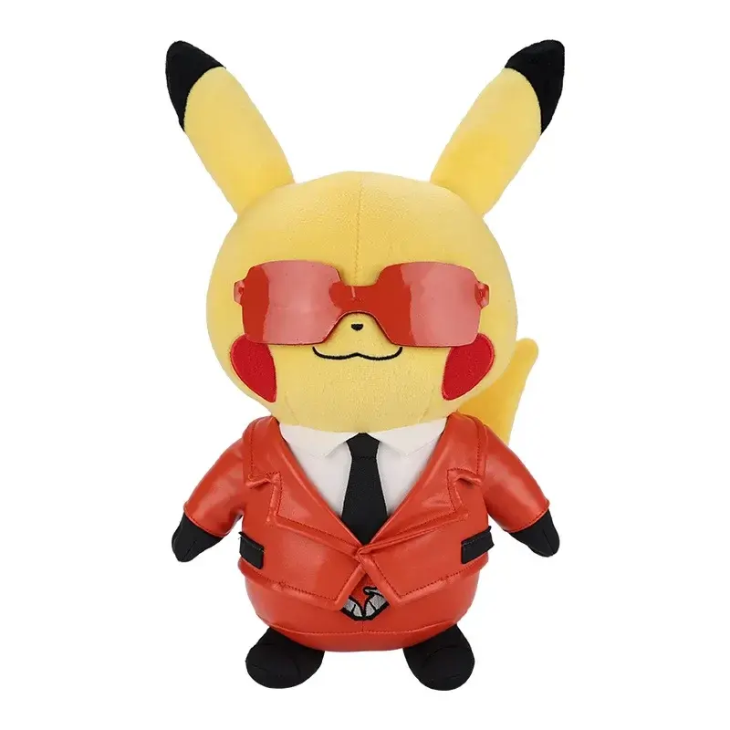 30cm Pokemon Villain Costume Pikachu Anime Plush Toy Team Flare Rocket Skull Galactic New Style Cute Plushies Decor Xmas Gifts