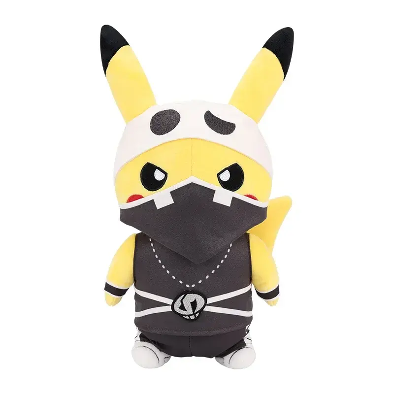 30cm Pokemon Villain Costume Pikachu Anime Plush Toy Team Flare Rocket Skull Galactic New Style Cute Plushies Decor Xmas Gifts