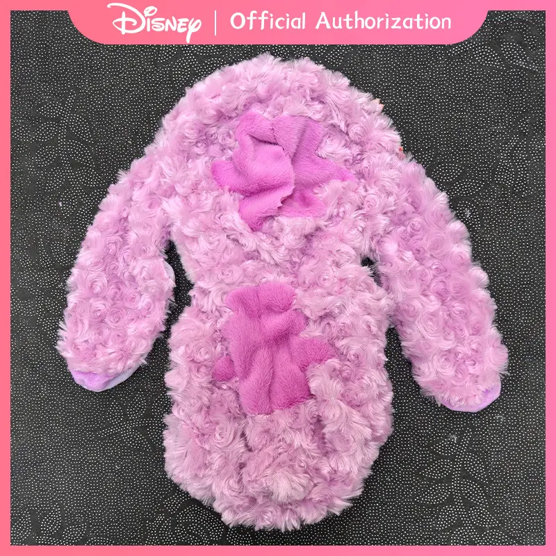 35CM-70CM Disney Lilo & Stitch Semi-finished Shell Leather Plush Toy Cartoon Rose Scrump Soft Stuffed Doll Anime Birthday Gift