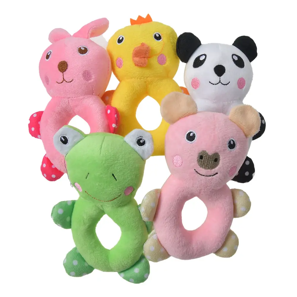 Pet Supplies Puppy Teddy Plush Circular Toy Cute Teeth Grinding Puzzle Cleaning