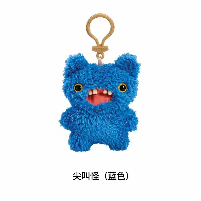Original Fuggler Funny Ugly Monster Plush Toys Keychain Kawaii Teeth Monsters Fugguler Rabbits Cute Bunny Peluche Doll Pendants