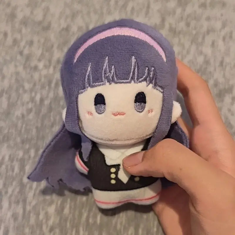 10cm Card Captor Anime Peripherals Kinomoto Sakura Starfish Body Plush Toy Daidouji Tomoyo Cotton Doll Bag Pendant Keychain Gift