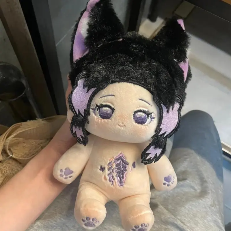 20Cm Anime Demon Slayer Cotton Doll Kawaii Plush Doll Girl Cartoon Kochou Shinobu Surrounding Good Looks Portable Toy Gift