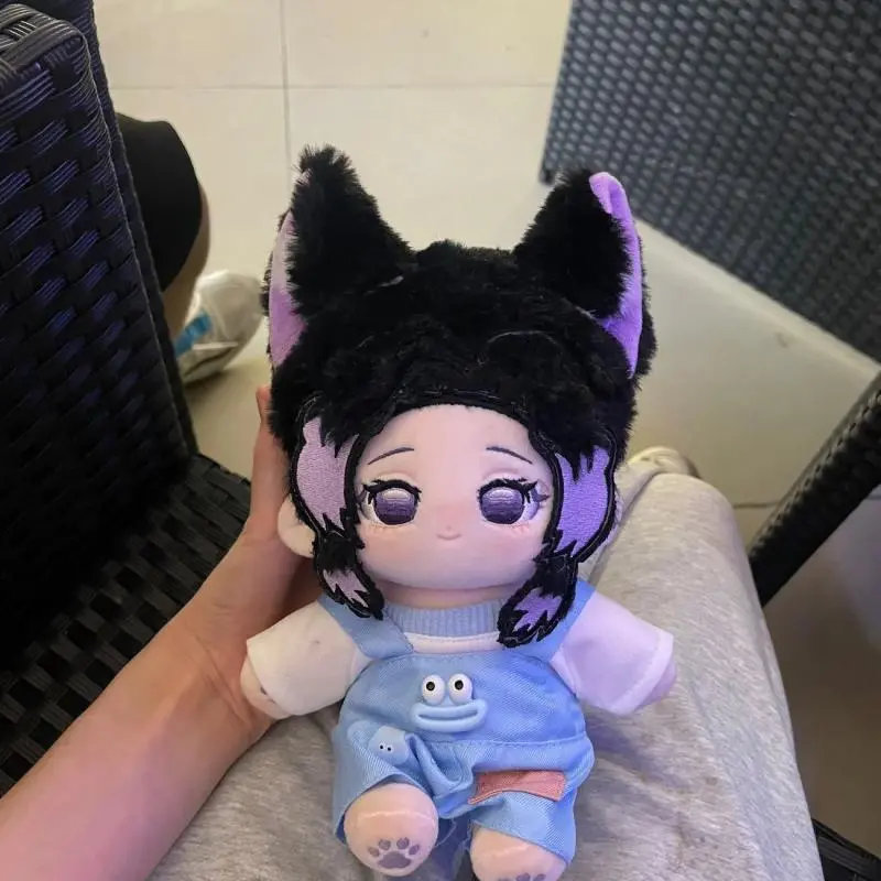 20Cm Anime Demon Slayer Cotton Doll Kawaii Plush Doll Girl Cartoon Kochou Shinobu Surrounding Good Looks Portable Toy Gift