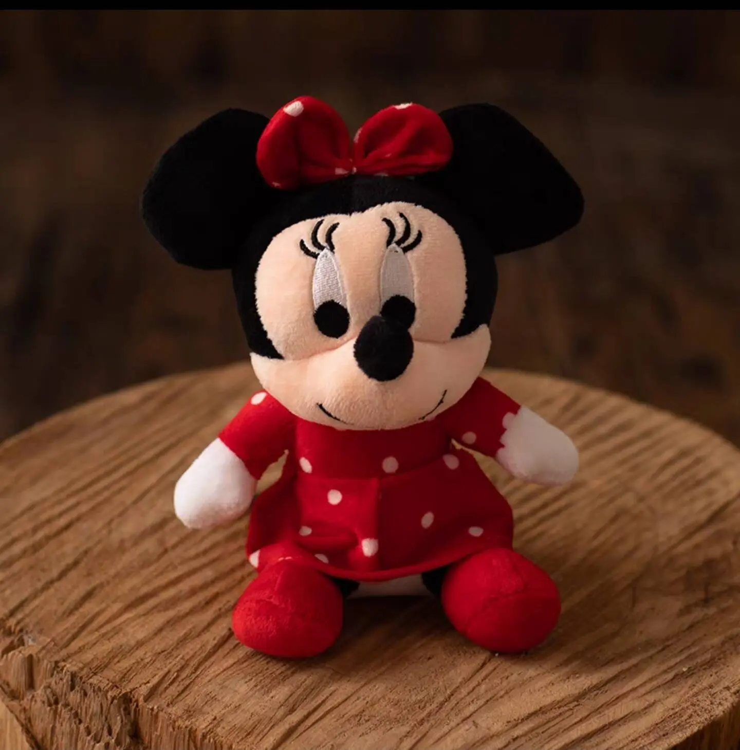 Mini Disney Mickey Mouse Minnie Mouse Plush Toys Kawaii Mickey Plush Doll Cartoon Anime Elf Stuffed Doll Birthday Gift For Girls