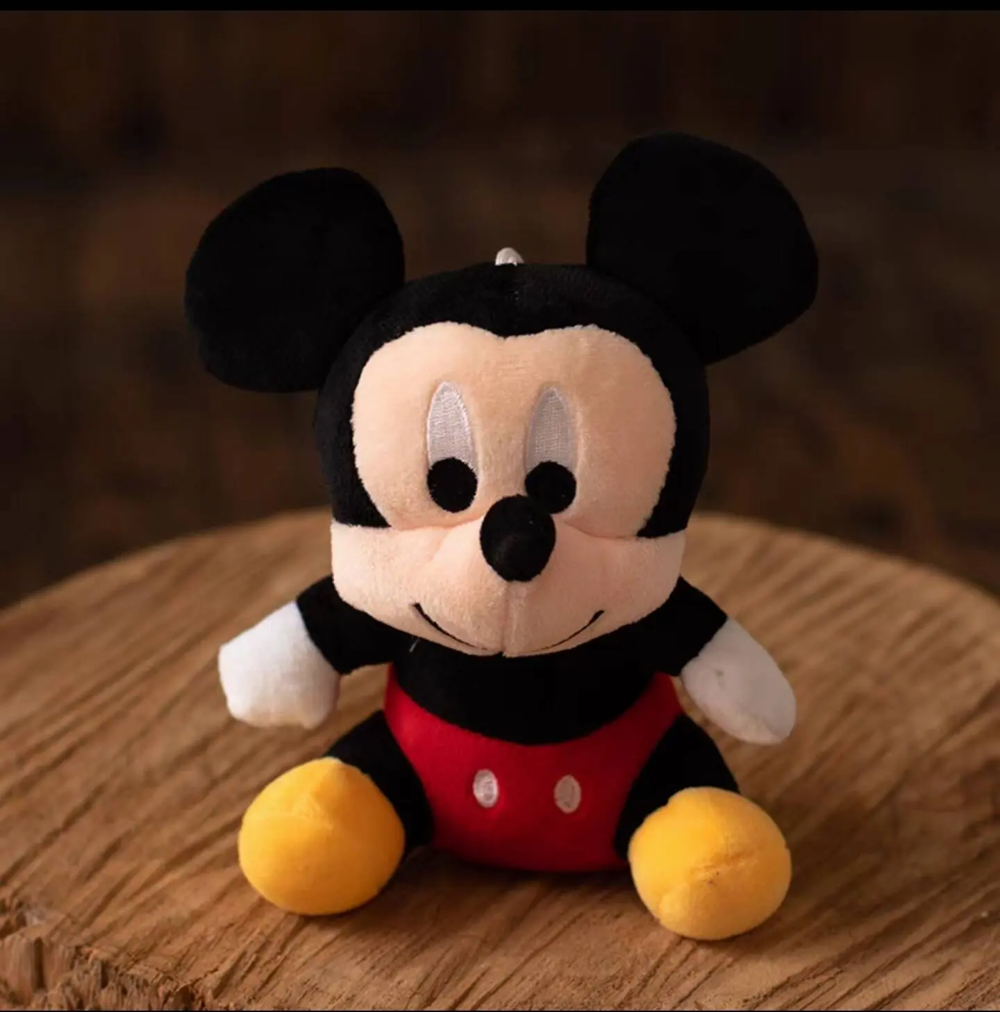 Mini Disney Mickey Mouse Minnie Mouse Plush Toys Kawaii Mickey Plush Doll Cartoon Anime Elf Stuffed Doll Birthday Gift For Girls