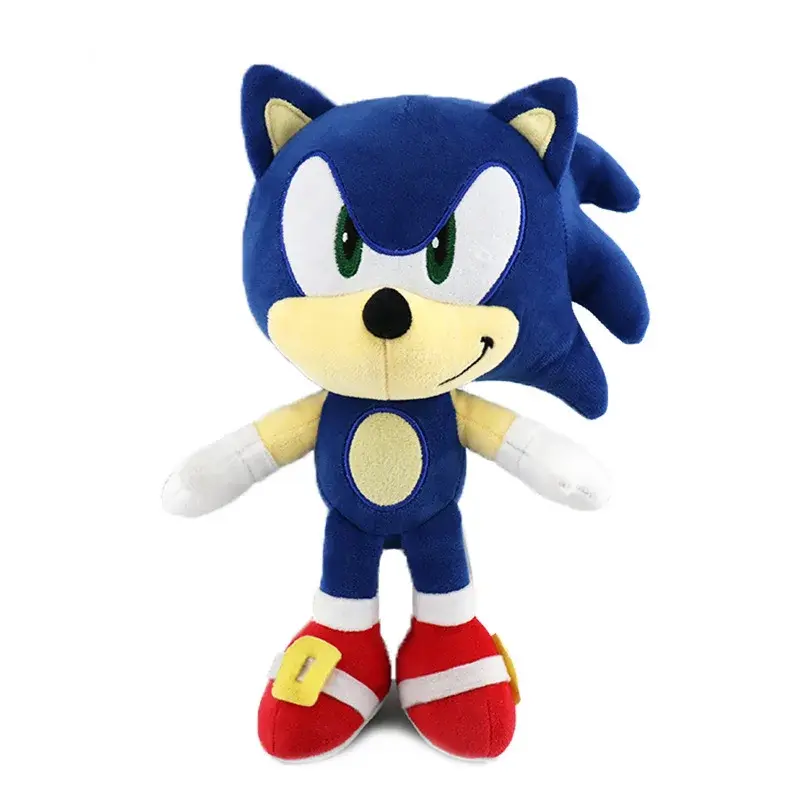 New Super Hedgehog Cream The Rabbit Shadow Dr. Eggman Tails Amy Rose Game Accessories Kawaii Plush Toy Pendant Girl Gift