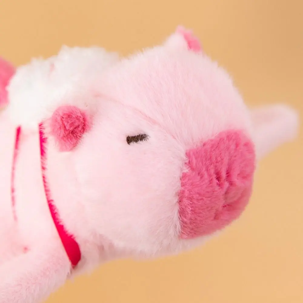 Wagging Tail Cute Capybara Toy Plush Doll Capybara Plush Papa Circle Cartoon Animal Plushie Women Gift Interactive Toy