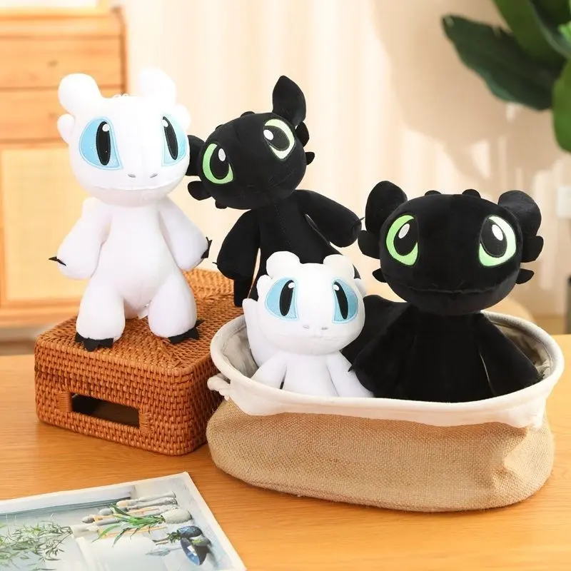 New To Train Your Dragon Anime Figures Toothless Plush Toy Doll Toothless Plush Toy Room Children Toy Cute Kawaii  Birthday Gift