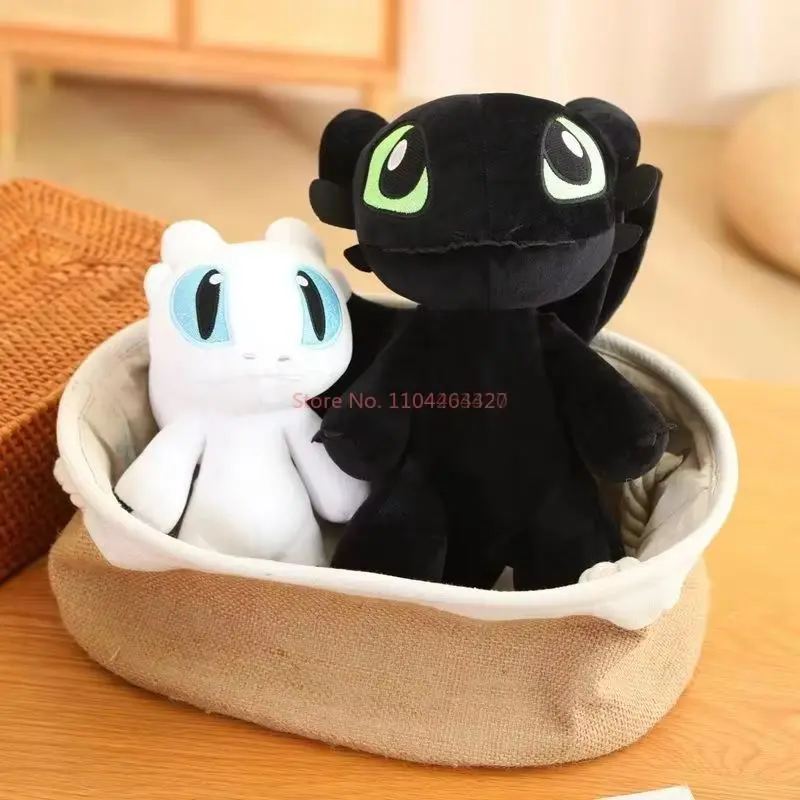 New To Train Your Dragon Anime Figures Toothless Plush Toy Doll Toothless Plush Toy Room Children Toy Cute Kawaii  Birthday Gift