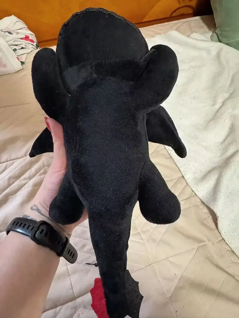 Kawaii Little Flying Dragon Plush Toy Lying Posture Style Movies Toothless Doll Pillow Children Couple Christmas Birthday Gift