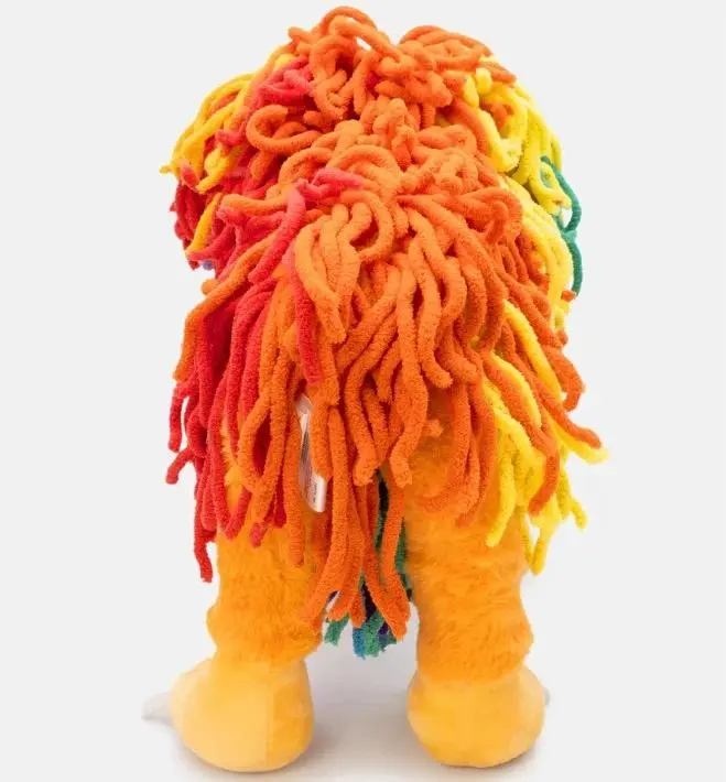 25cm Yarnaby Plush Animal Figure Nightmares Critters Doll Bobby Colorful Lion Plush Toy Collection Decoration OrnamentsToys Gift