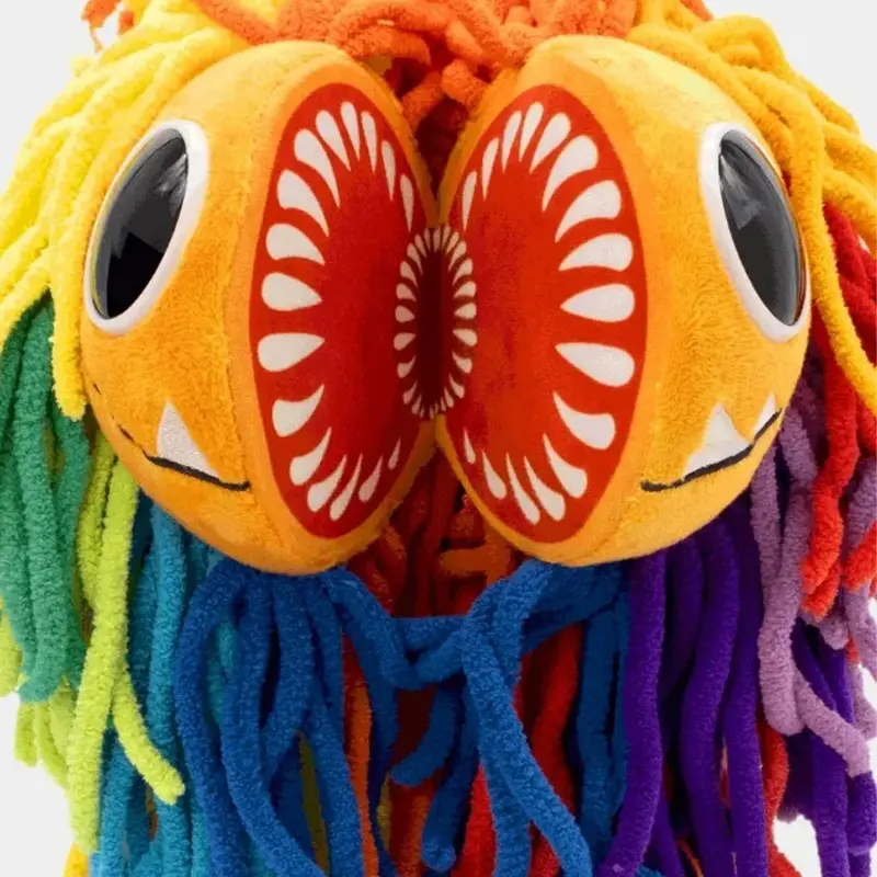 25cm Yarnaby Plush Animal Figure Nightmares Critters Doll Bobby Colorful Lion Plush Toy Collection Decoration OrnamentsToys Gift