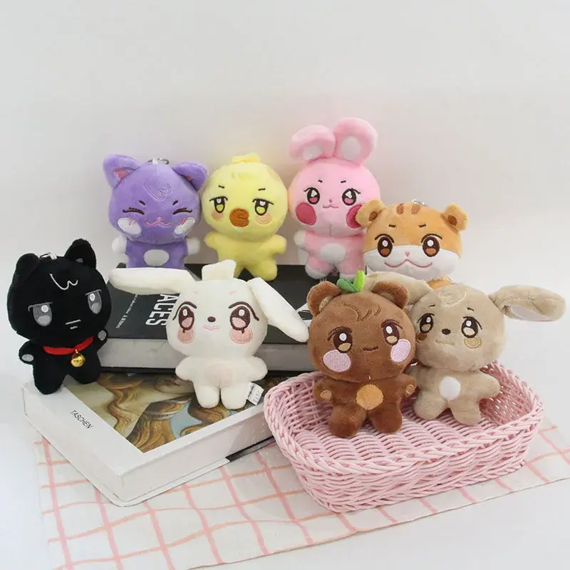 Kpop ATEEZ Aniteez Stuffed Animals Plushies Toy Room Decor Doll Gift Hongjoong Seonghwa Yunho Yeosang San Ming Wooyoung Jongho
