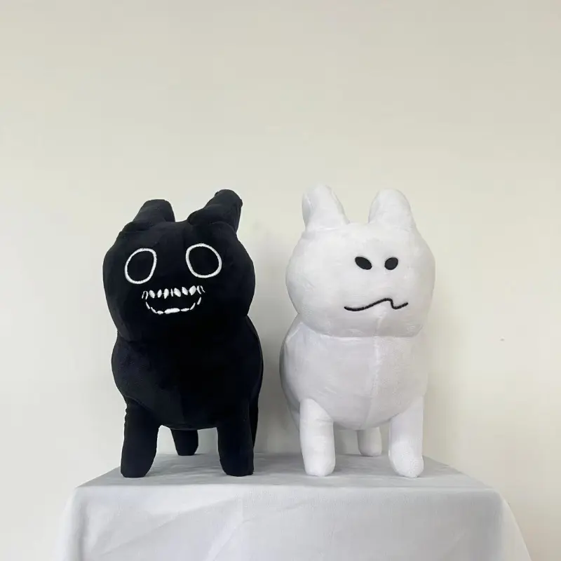 NEW  Forsaken Gubby Plush Anime Pizzaman Chance Man Plushie Cute Cartoon Stuffed Doll Soft Room Decor Pillow Toy Kids Gift
