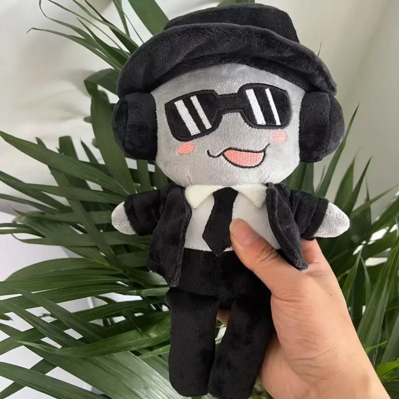 NEW  Forsaken Gubby Plush Anime Pizzaman Chance Man Plushie Cute Cartoon Stuffed Doll Soft Room Decor Pillow Toy Kids Gift