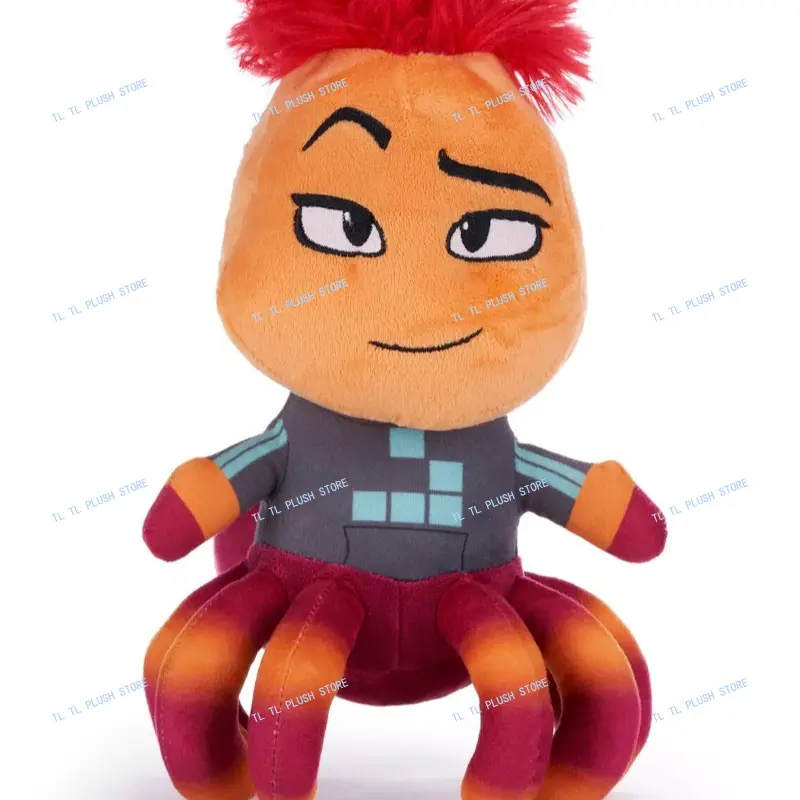 BAD GUYS 2 Movie Plush Toys Set -Snake Wolf Spider Shark Soft Stuffed Animal Pillow Bed Decor Cuddly Collectible Children Gift