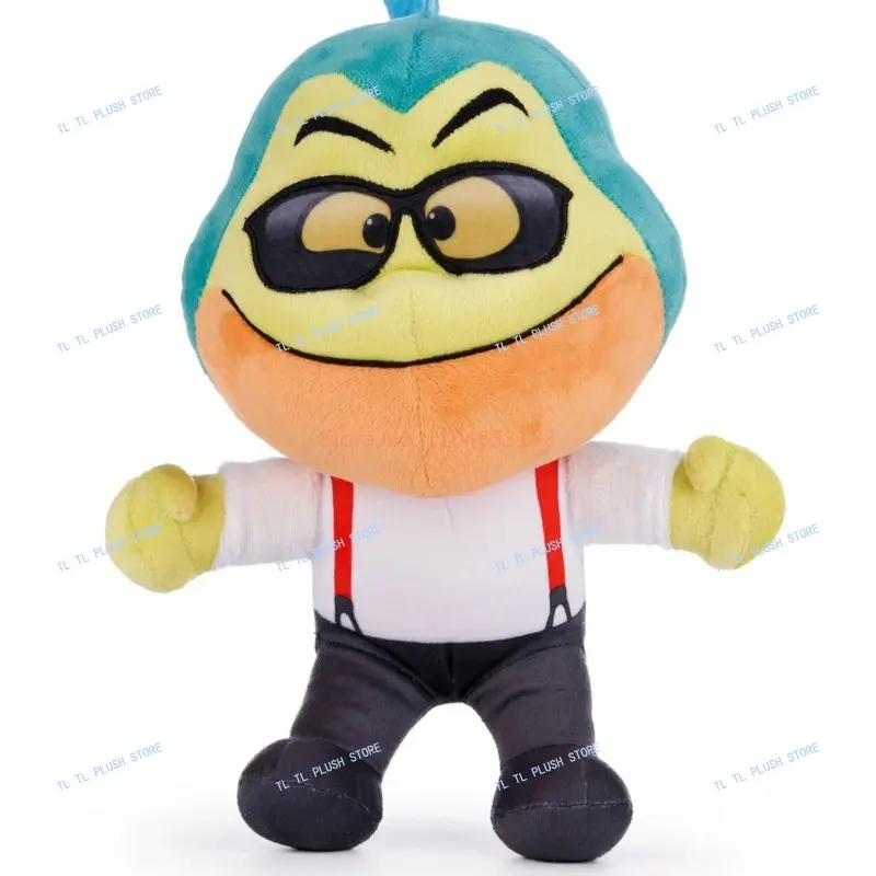 BAD GUYS 2 Movie Plush Toys Set -Snake Wolf Spider Shark Soft Stuffed Animal Pillow Bed Decor Cuddly Collectible Children Gift