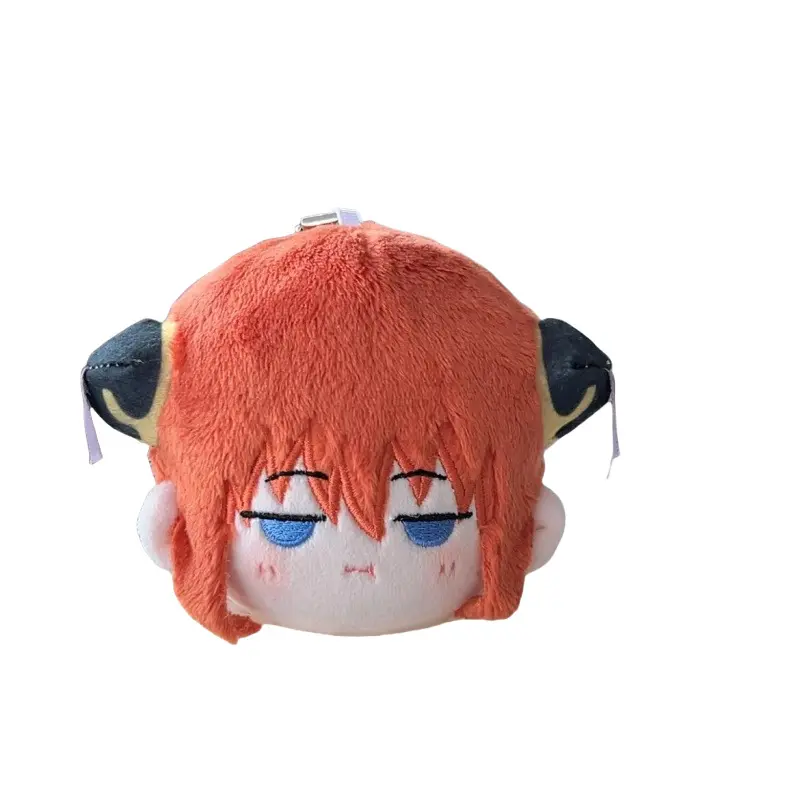 Anime Gintama 10cm Nunu Plush Pendant Dolls Kagura Gintoki Shinpachi Kamui Mini Dango Character Plush Toy Gifts
