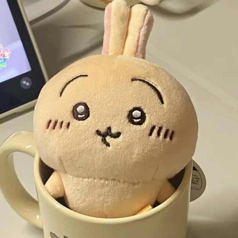 Kawaii Chiikawa Plush Keychain Cute Doll Pendant Anime Figure Collect Mini Hanging Toy for Boys Girls Schoolbag Birthday Gift