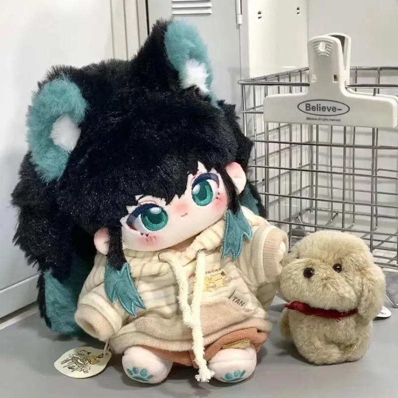 20Cm Anime Demon Slayer Cotton Doll Kawaii Plush Doll Girl Cartoon Tokitou Muichirou Surrounding Good Looks Portable Toy Gift