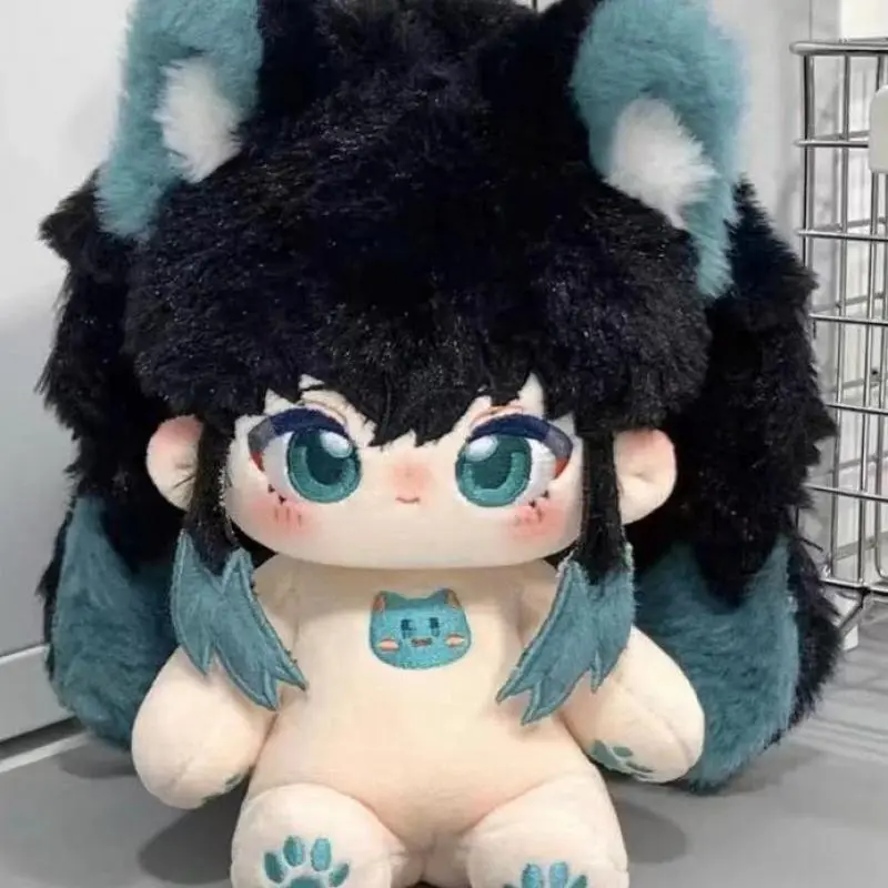 20Cm Anime Demon Slayer Cotton Doll Kawaii Plush Doll Girl Cartoon Tokitou Muichirou Surrounding Good Looks Portable Toy Gift